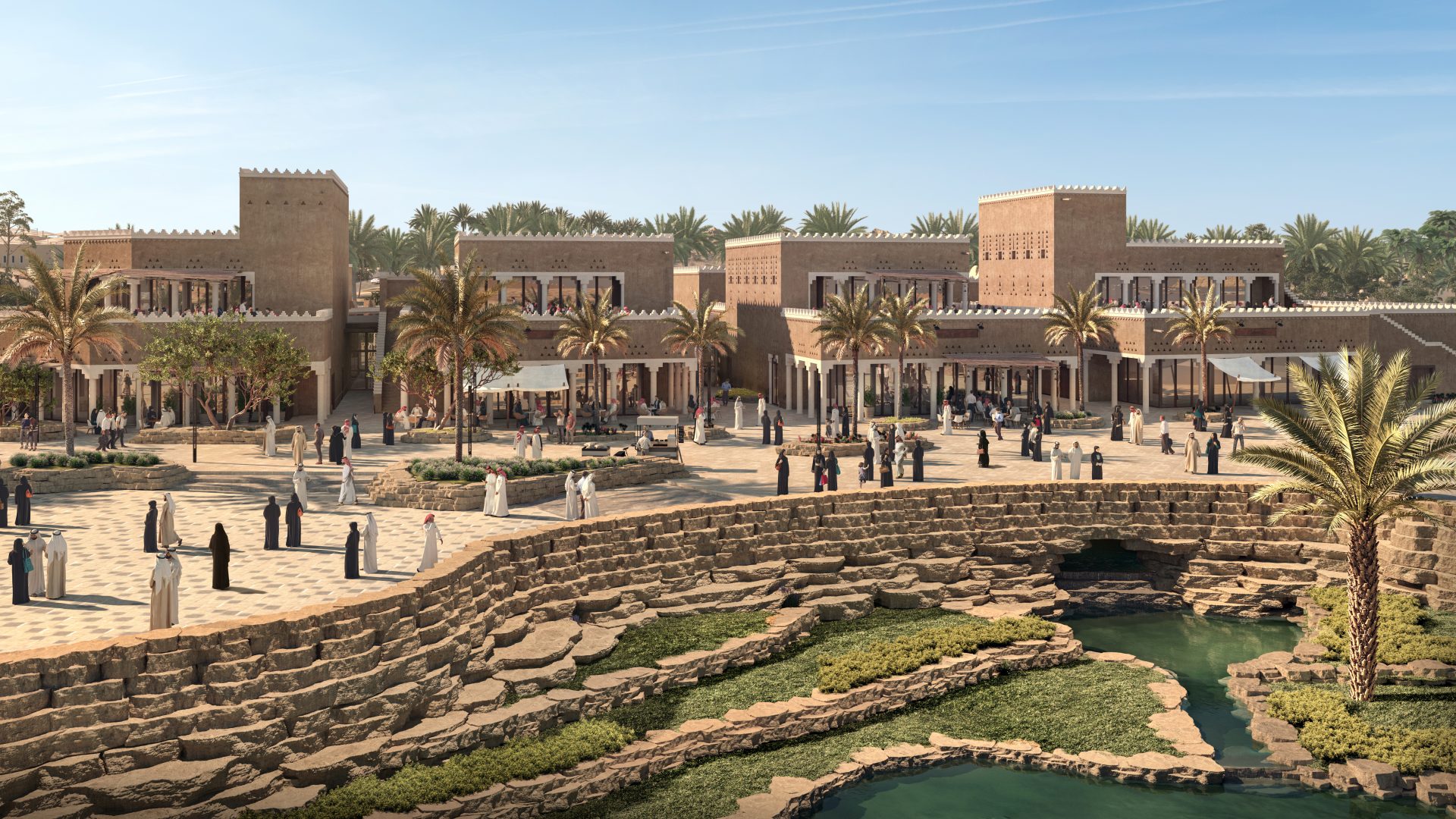 Saudi Arabias Bujairi Terrace Dining Hub To Open At Diryah Gate In