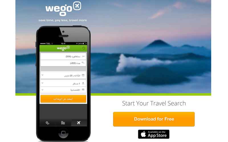 Wego Launches Arabic Metasearch App For Ios Hotelier Middle East