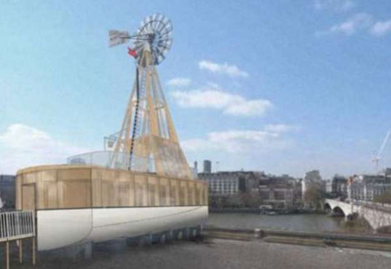 Bizarre boat hotel to float over London - Hotelier Middle East