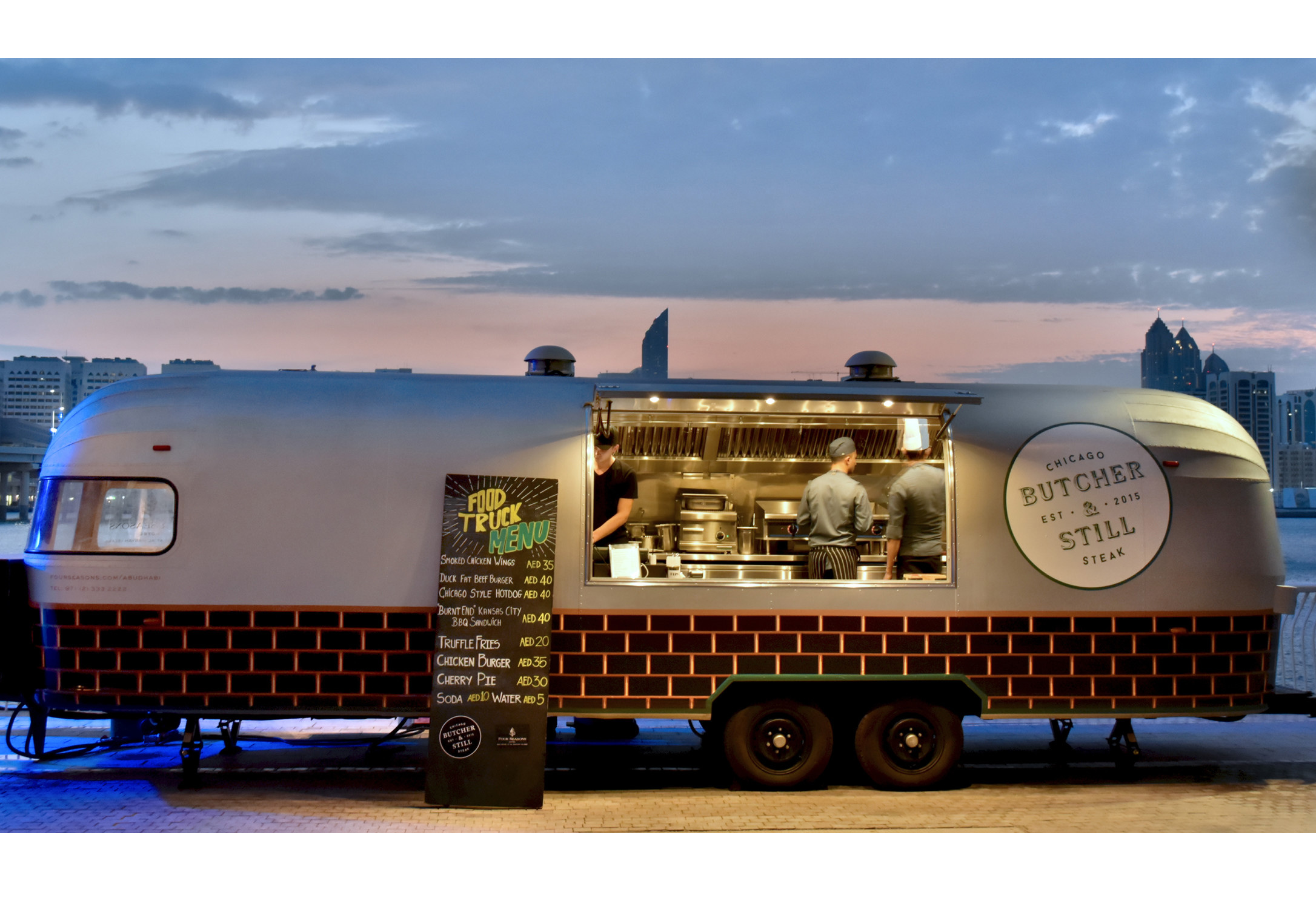 Four Seasons Hotel Abu Dhabi launches Butcher & Still food truck ...