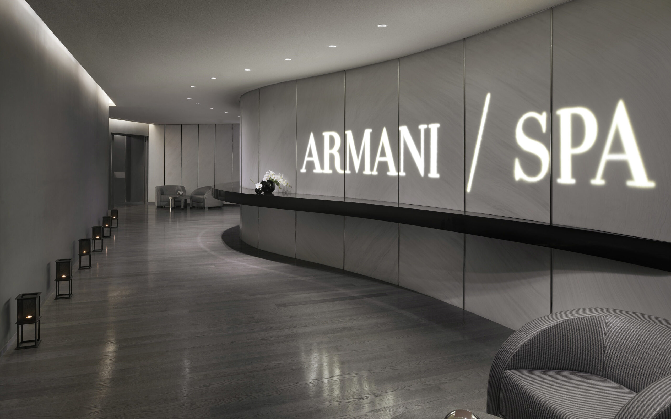 Armani spa shop