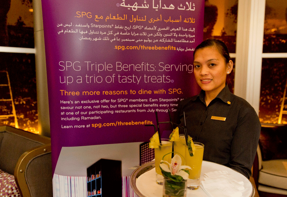 SPG Members Offered F&B Rewards At 650 Restaurants - Hotelier Middle East