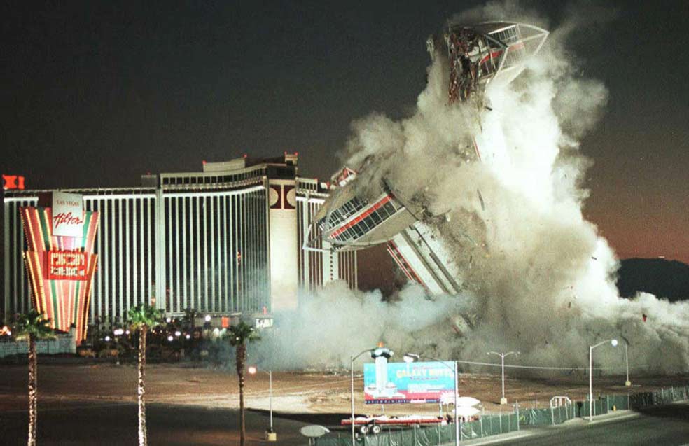 WATCH: Video history of Las Vegas implosion