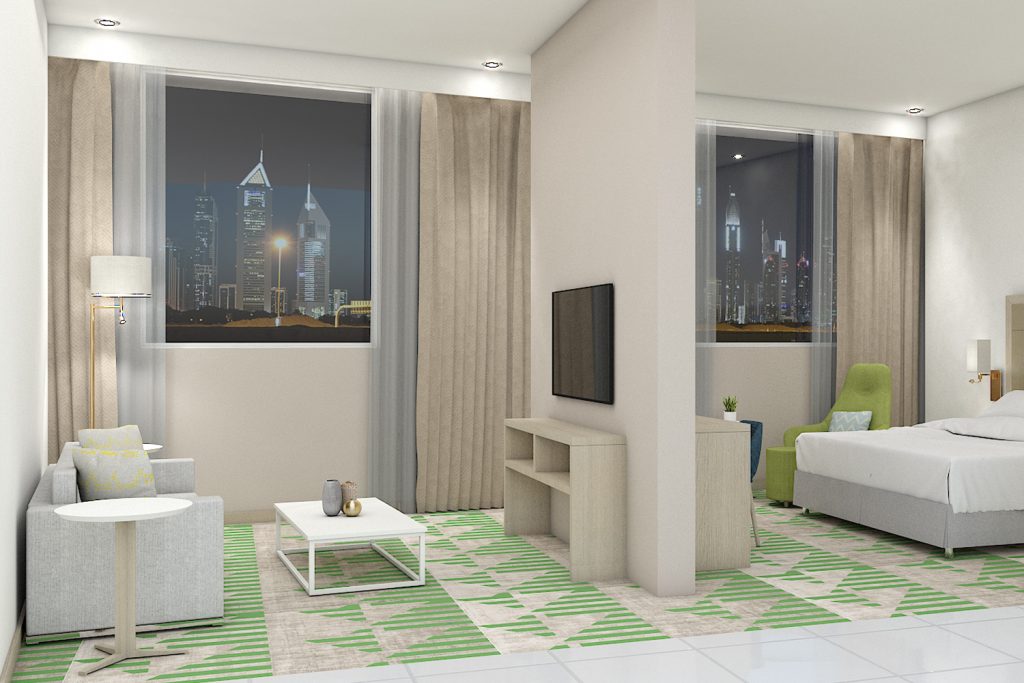 Opening date revealed for ‘green hotel’ Holiday Inn & Suites Dubai ...