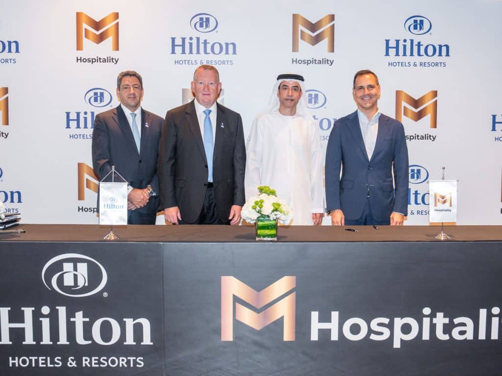 Signing Ceremony Hilton Marjan Island Beach Resort Spa