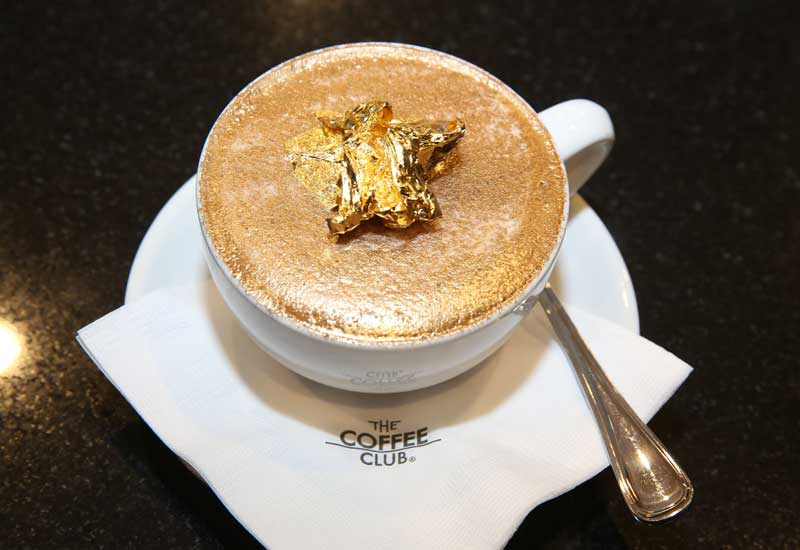 The Coffee Club Serves Up 24 Carat Cappuccinos Food Beverage Hotelier Middle East