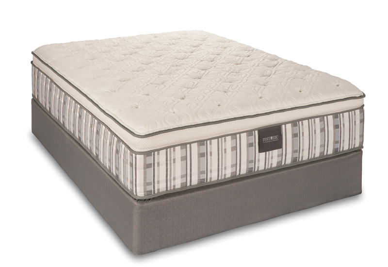 restonic signature hybrid king memory foam mattress set
