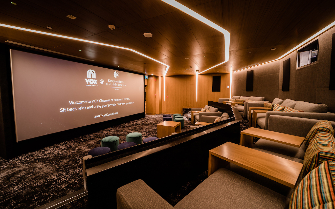 Vox Cinemas At Kempinski Hotel Mall Of The Emirates Launches Private Dining Food Beverage Guest Services Hotelier Middle East