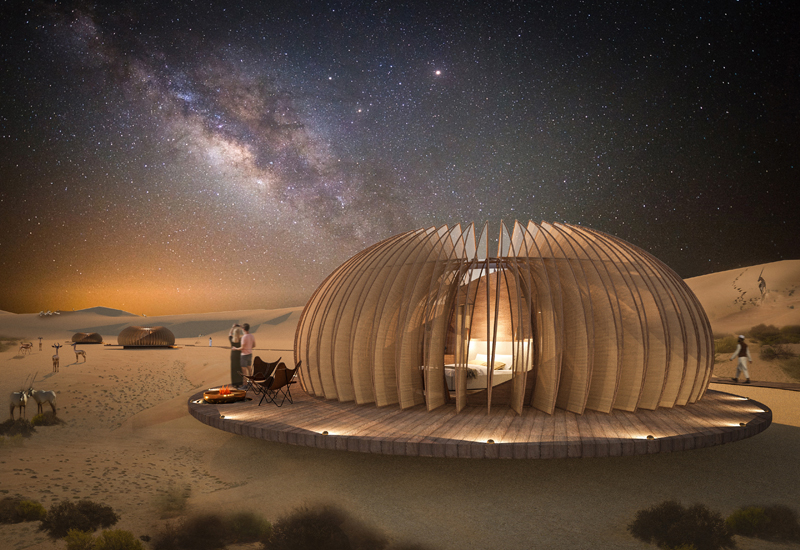 Stunning Desert Hotel Project In Abu Dhabi Revealed Hotel Pipeline Hotelier Middle East