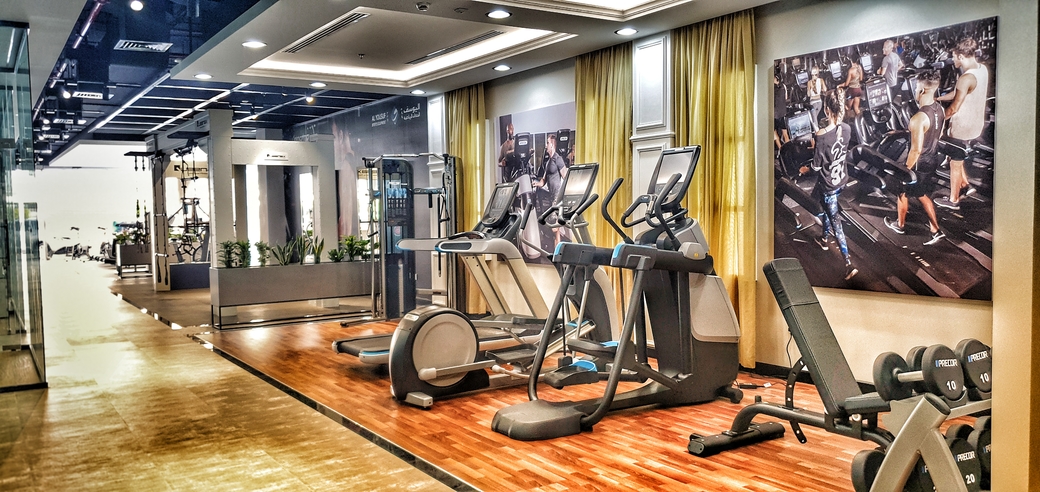 gym equipment showroom