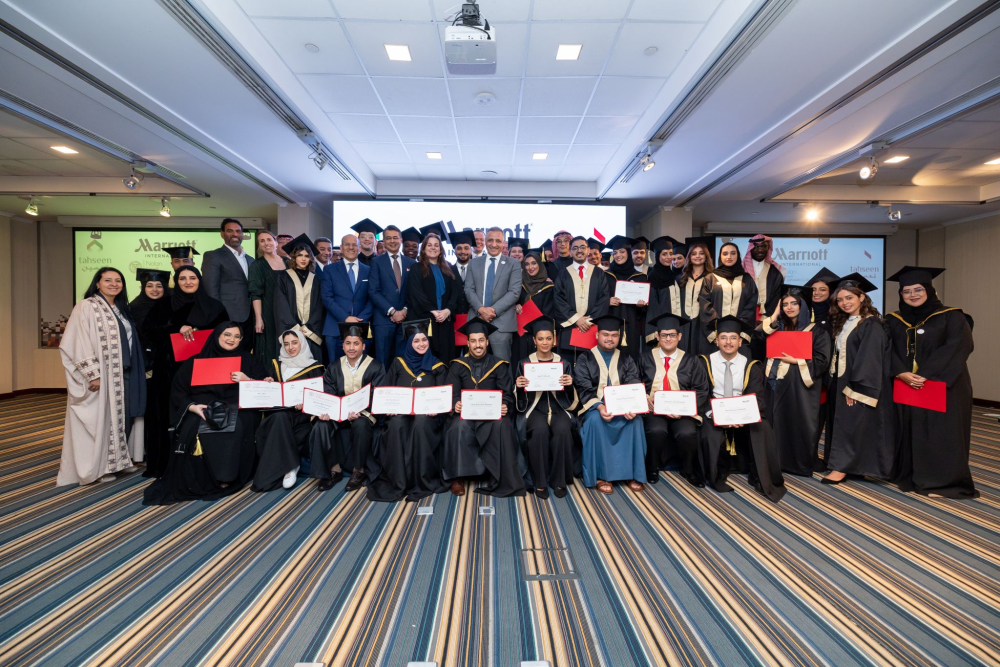 More Saudis Graduate Marriott's Tahseen Programme With Cornell ...