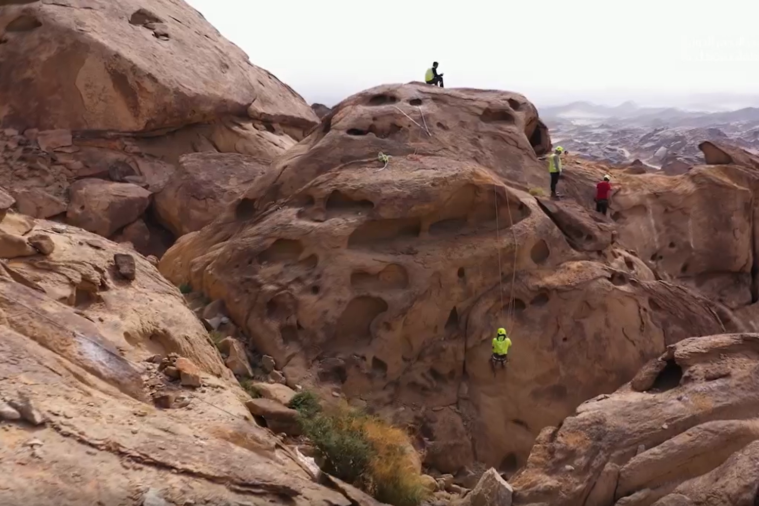 Red Sea workers move mountains to complete Desert Rock Resort in time